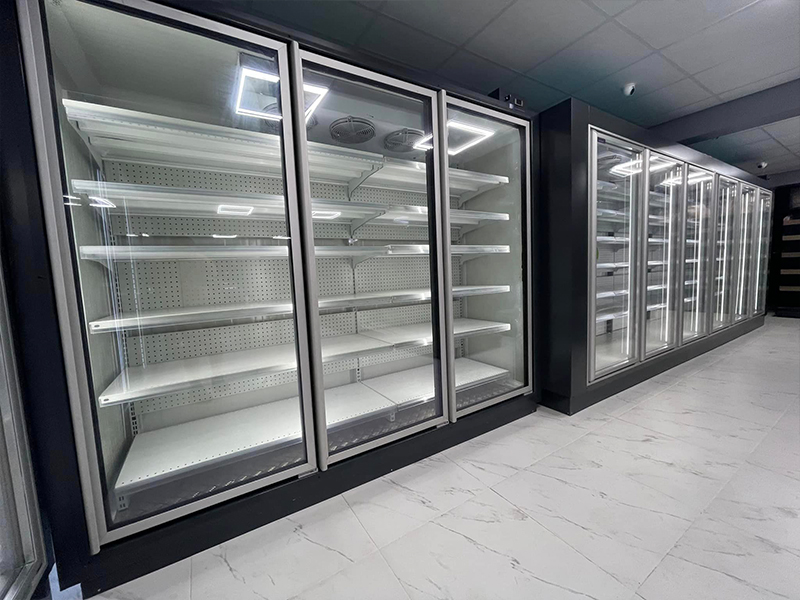 Vitrine frigorifice refrigerare si congelare cu usi batante