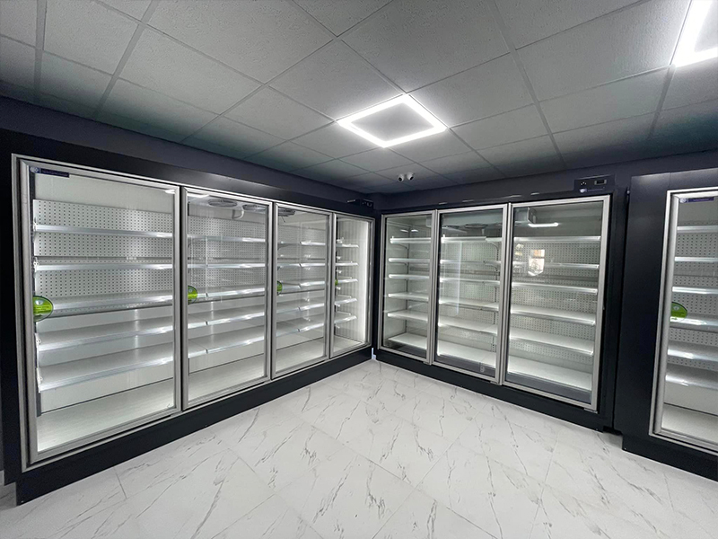 Vitrine frigorifice refrigerare si congelare cu usi batante