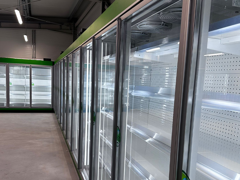 Vitrine frigorifice verticale refrigerare si congelare